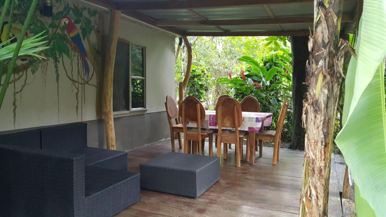 Hotel El Colibri Rojo - Cabinas - Le Colibri Rouge Cahuita Kültér fotó